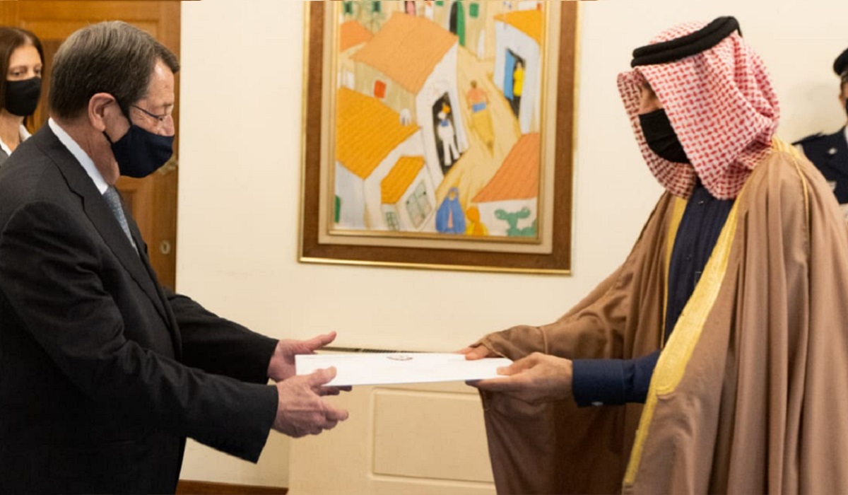 President of Cyprus Receives Credentials of Qatar Ambassador